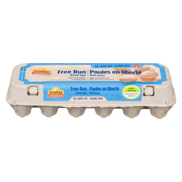 Carton of free range eggs